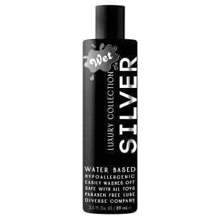 Wet Silver Water Based Lubricant – 3 oz.