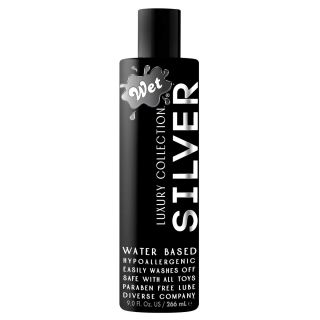 Wet Silver Water Based Lubricant – 9 oz. 