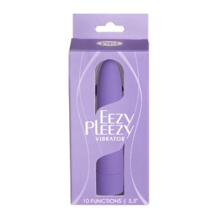 Eezy Pleezy – 5.5" Classic Vibrator – Purple