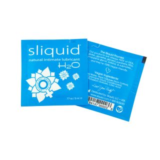 Sliquid® - H2O – Natural Intimate Lubricant – 0.17 oz / 5 ml