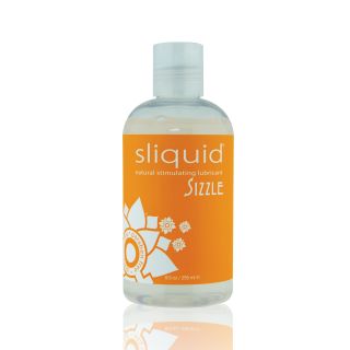 Sliquid® - Sizzle – Natural Stimulating Lubricant – 8.5 oz / 255 ml