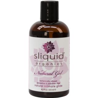 Sliquid® - Organics – Natural Gel Lubricant – 8.5 oz / 255 ml