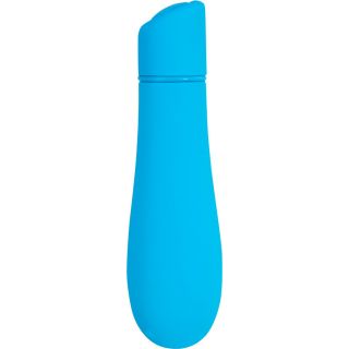 Soft Rain Waterproof Vibrator - Blue