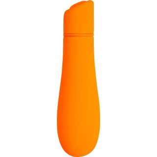 Soft Rain Waterproof Vibrator - Orange