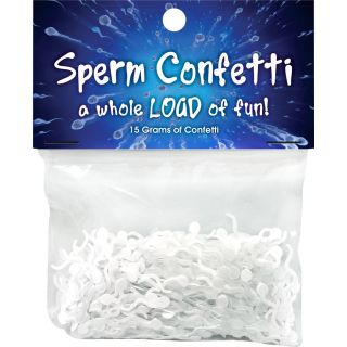 Sperm Confetti - White