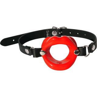 Sex & Mischief - Silicone Lips Bondage Gag-Red