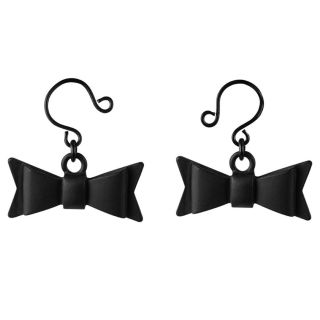 Sportsheets - Sincerely - Bow Tie Nipple Jewelry - Black