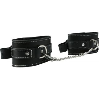 Edge Bondage Leather Ankle Restraints