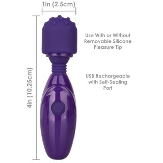 Vibrator - Tiny Teasers Nubby Vibe - Purple