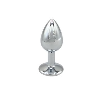 Touch Of Fur – Stainless Steel Butt Plug - Small