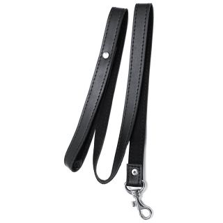 Triple X by Allure Leather Leash - Black