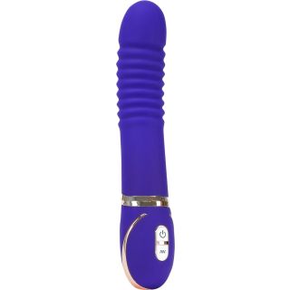 Vibe Couture Pleats Rechargeable Vibrator - Purple