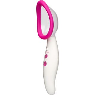 Vibrating Pussy Pump - White