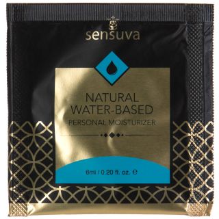 Sensuva Natural Water-Based Personal Moisturizer – Original – 6mL / 0.2 fl. Oz.
