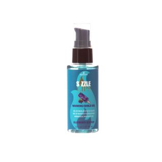 Sensuva Sizzle Lips Warming Gel Blueberry Ice Pop 2 oz.