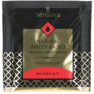 Sensuva – Natural Water-Based – Flavoured Personal Moisturizer - 6ml/0.2oz-Watermelon