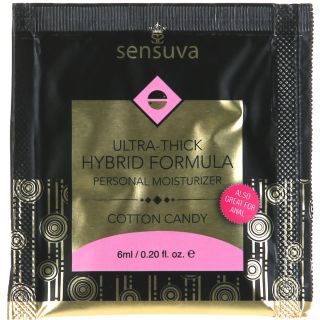 Sensuva – Ultra-Thick Hybrid Formula – Personal Moisturizer - 6ml/0.2oz-Cotton Candy