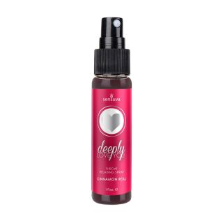 Sensuva - Deeply Love You - Throat Relaxing Spray - Cinnamon Roll - 1 oz