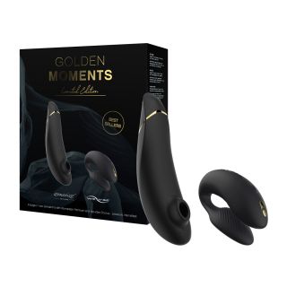 Womanizer & We-Vibe – Golden Moments – Limited Edition Gift Set – Black