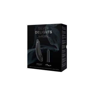 Womanizer & We-Vibe – Silver Delights – Limited Edition Gift Set – Black