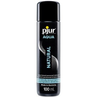 Pjur® - AQUA Natural Water-Based Personal Lubricant – 100 mL / 3.4 fl. oz