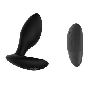 We-Vibe® - Ditto+ - Vibrating Anal Plug with Remote - Satin Black